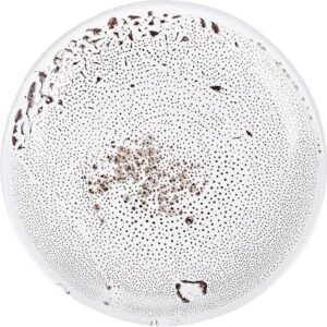 Тарелка Борисовская Керамика «Тирамису»; D18, H3см, керамика, белый артикул ТИР00004792