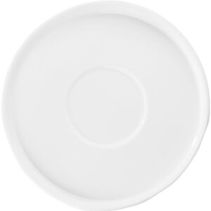 Блюдце KunstWerk Eggshell D 155/60 мм, H 19 мм, белый артикул A26974