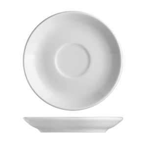 Блюдце G.BENEDIKT Praha D 120 мм, H 19 мм, фарфор, белый артикул PRA1712