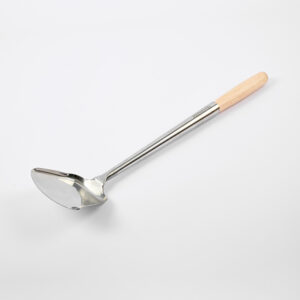 Лопатка кухонная ProHotel CT-43S L 450/100 мм, B 108 мм, нерж. сталь/дерево артикул 4111011