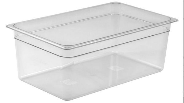 Гастроемкость Kitchen Muse GN 1/1-200 поликарбонат, прозрачная 25,6 л артикул JW-P118