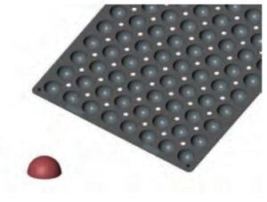 Форма силиконовая De Buyer MOUL FLEX Pro Полусфера-мини 600х400 мм, 96 ячеек, D 35 мм, H 17 мм, 11 мл артикул 1718.90n