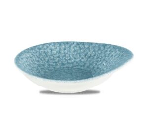 Салатник CHURCHILL Raku Topaz Blue 170 мл, L 160 мм, B 145 мм артикул RKTBID61