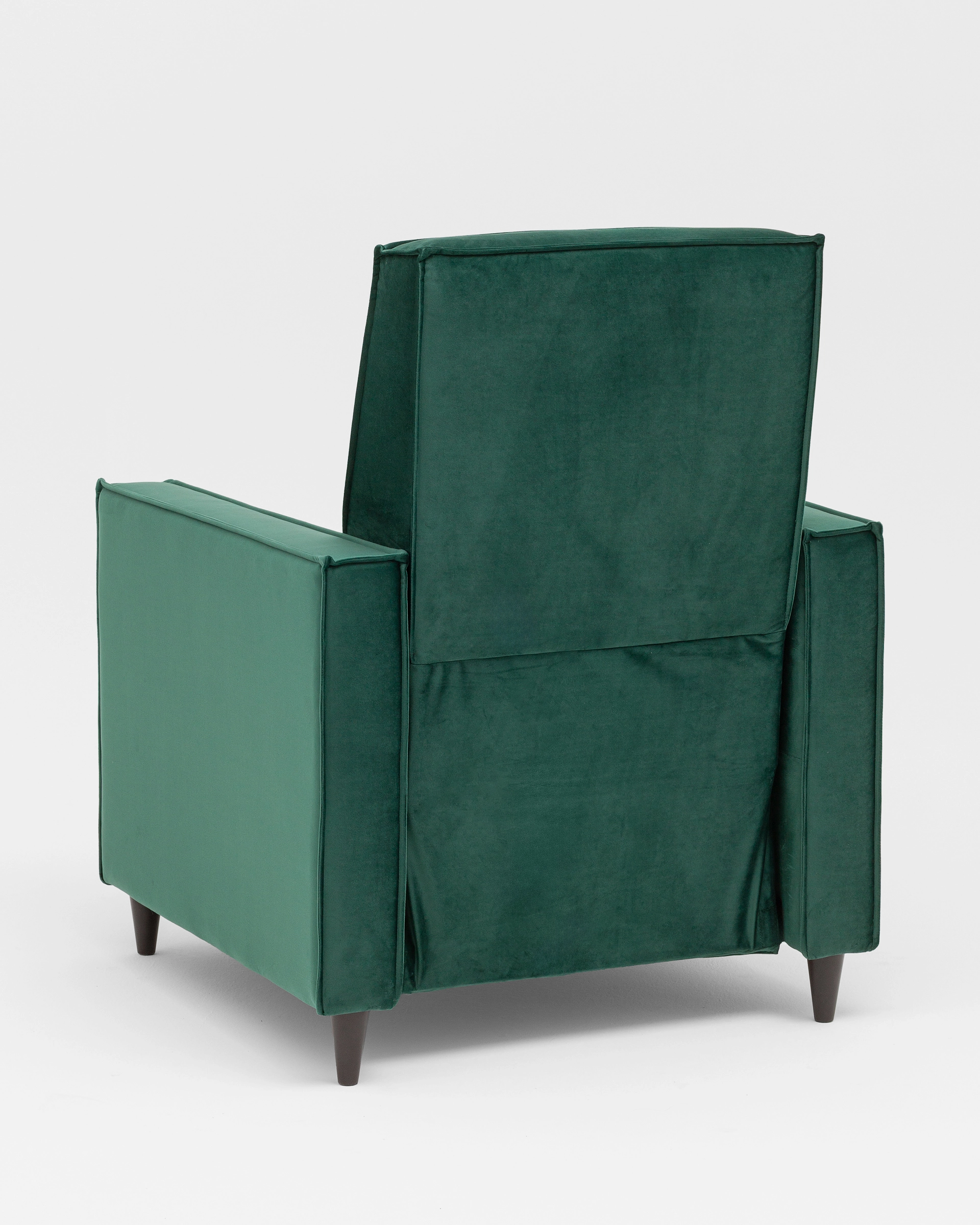 Кресло Velare реклайнер велюр зеленый