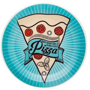 Тарелка для пиццы OXFORD Daily голубая D 260 мм артикул J02B-6802