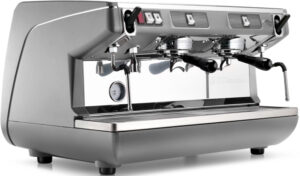 Кофемашина рожковая полуавтоматическая Nuova Simonelli Appia LIFE 2gr S 220V metallic grey+high groups+economizer