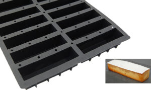 Форма силиконовая De Buyer MOUL FLEX Pro Прямоугольник 600х400 мм, 18 ячеек 170х40х44 мм артикул 1721.60