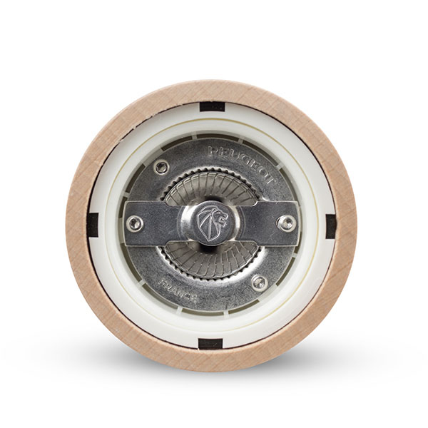 Мельница для соли Peugeot Paris u"Select D 59 мм, H 180 мм, светлое дерево, золотой, бук, сталь нерж. артикул 23393/2339300