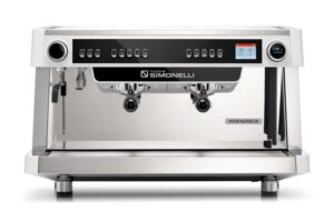 Кофемашина рожковая автоматическая Nuova Simonelli NUOVA AURELIA VOL XT 2Gr 220V white+PID+high groups+LED+ Group Display+Double wall steam wand+ E-mi