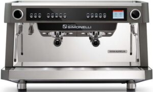 Кофемашина рожковая автоматическая Nuova Simonelli NUOVA AURELIA VOL XT 2Gr 220V metallic grey+PID+high groups+LED+ Group Display+Double wall steam wa