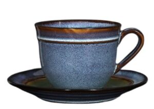 Чайная пара Corone Verde сине-зеленая 330 мл артикул фк0727