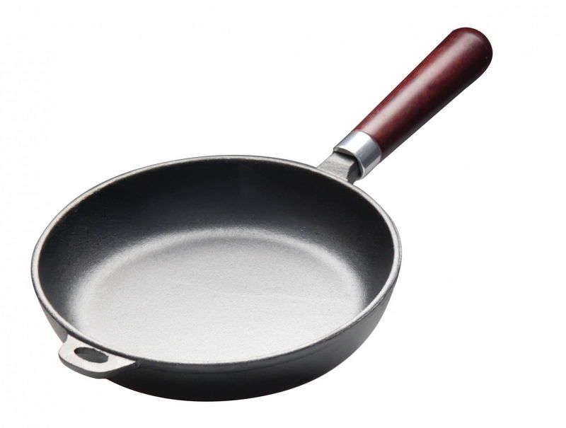 Сковорода чугунная Luxstahl D 260 мм H 55 мм артикул кт1501