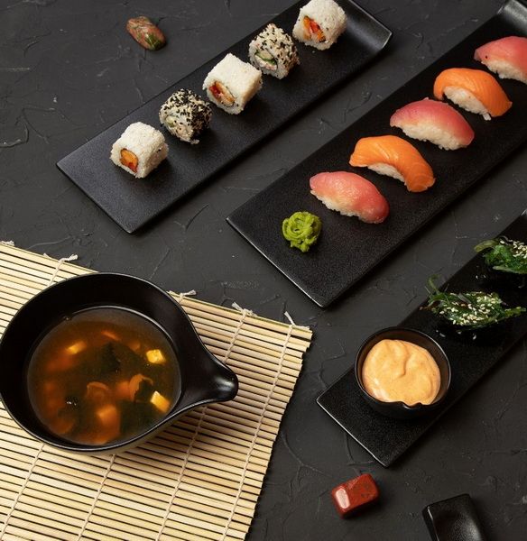 Блюдо Corone Bushido L 365 мм, B 170 мм, H 17 мм артикул фк6512