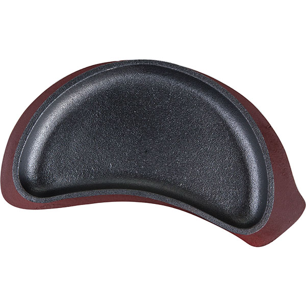 Сковорода-полумесяц ProHotel Ember Cast 12716 L 215 мм, H 40 мм, чугун/дерево артикул 4021908