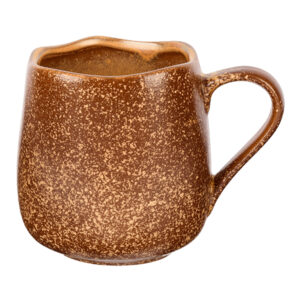 Чашка чайная KunstWerk Eggshell Nature 360 мл, D 80 мм, H 95 мм, коричневый артикул A26973W1449