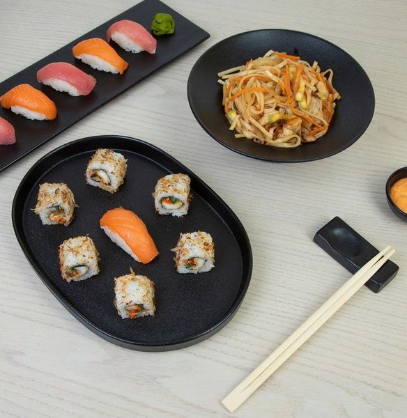 Блюдо Corone Bushido L 365 мм, B 170 мм, H 17 мм артикул фк6512