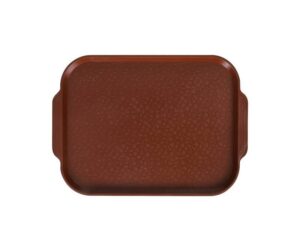 Поднос из пластика Клен 04025 450х35 коричневый артикул мки055