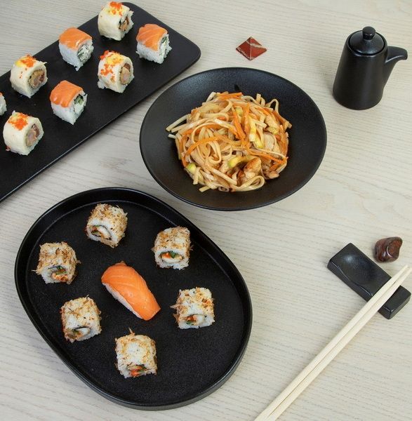 Блюдо Corone Bushido L 365 мм, B 170 мм, H 17 мм артикул фк6512