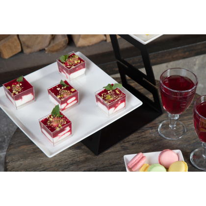 Подставка фуршетная Luxstahl Фламинго 340х150х240 мм бронза артикул мки328/3