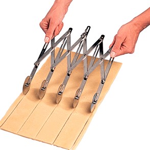 Нож роликовый для теста Matfer 7ножей артикул 141012