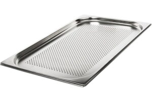 Гастроемкость Kitchen Muse GN 1/1-20 нерж.сталь, перф. артикул 811-20P