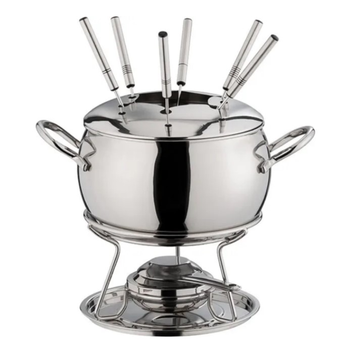 Набор для фондю APS Two in one 2,2 л, H 230 мм, D 185 мм (13 предметов) артикул 65060