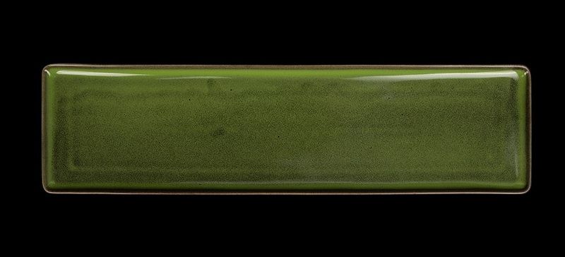 Блюдо Corone Cocorita L 380 мм, B 100 мм, H 16 мм зеленое артикул фк8887