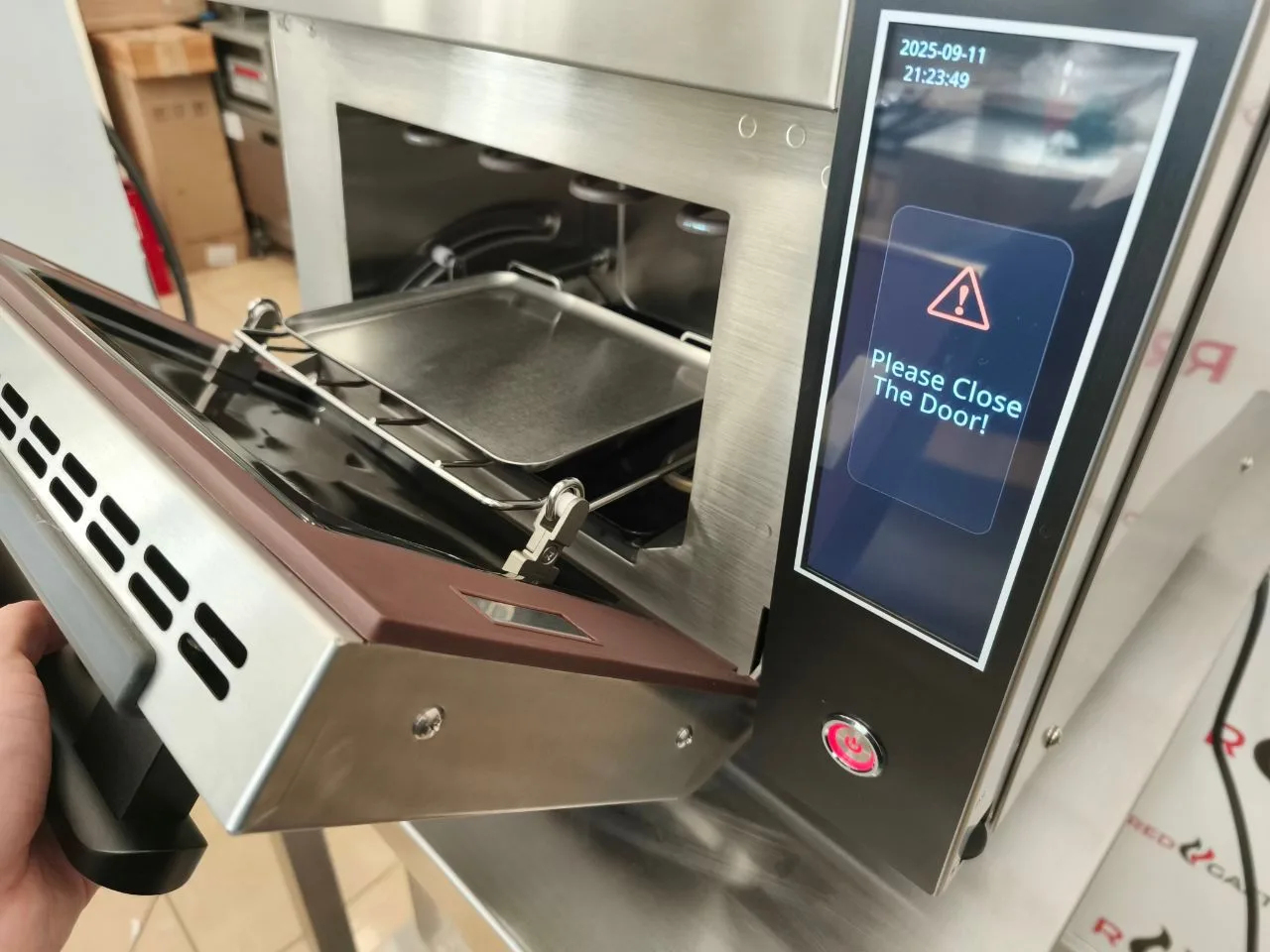 Печь комбинированная высокоскоростная NOPEIN NT-MWO-T (микроволны+тепловое излучение, 1 магнетрон)