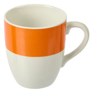 Кружка Добрушский фарфоровый завод Челси 300 мл, оранжевый артикул 7С1664