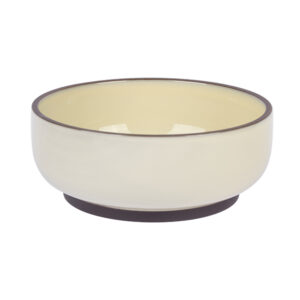 Салатник KunstWerk Bliss D 233 мм, H 90 мм, бежевый артикул CHB6191-J19