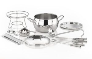 Набор для фондю APS Two in one 2,2 л, H 230 мм, D 185 мм (13 предметов) артикул 65060