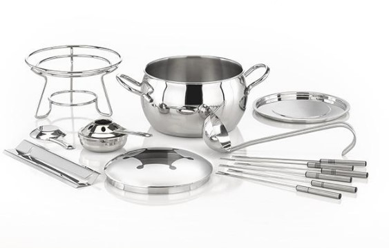 Набор для фондю APS Two in one 2,2 л, H 230 мм, D 185 мм (13 предметов) артикул 65060