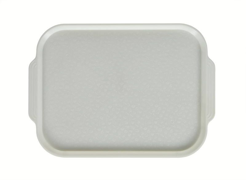 Поднос из пластика Клен 20803 450х355 жемчужно-белый артикул мки110