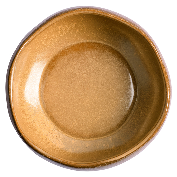 Салатник KunstWerk Eggshell Nature 1300 мл, D 196 мм, H 80 мм, коричневый артикул A24456W1449