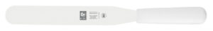 Лопатка кулинарная Icel L 240 мм, прямая, узкая, белая артикул 54200.6001000.140