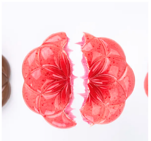 Форма для шоколада Martellato "Цветок жизни" L 109 мм, B 107 мм, H 12,5 мм, 2 шт, прозрачный артикул 21MA2030