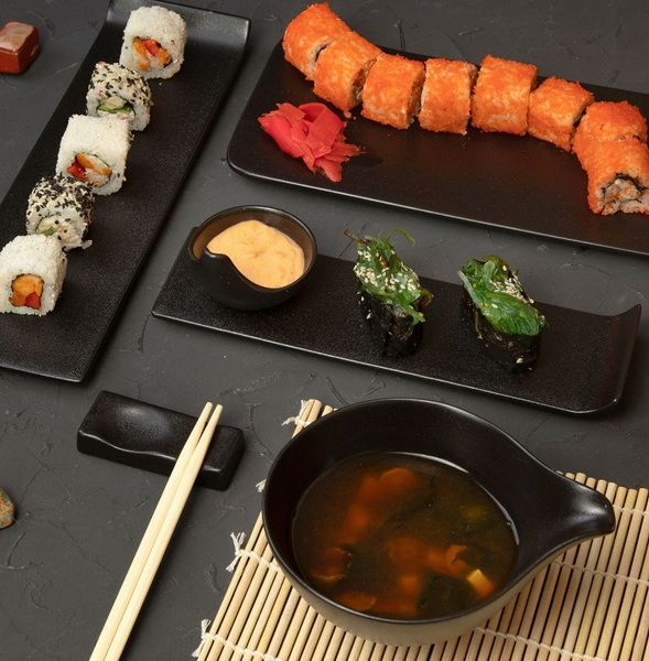 Блюдо Corone Bushido L 365 мм, B 170 мм, H 17 мм артикул фк6512