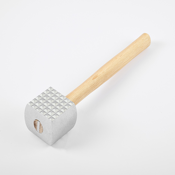 Молоток для отбивания мяса ProHotel MT-AL L 318/65 мм, B 80 мм, H 72 мм, алюминий/дерево артикул 4141123