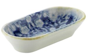 Салатник Kutahya Blue Blanc 100 мл, L 140 мм, B 70 мм, H 32 мм артикул BNOFD14OKS891310