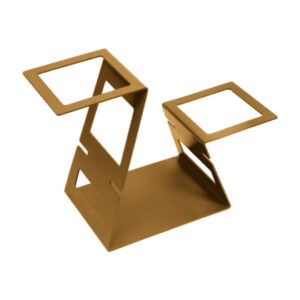 Подставка фуршетная Luxstahl Фламинго 420х200х290 мм золото артикул мки329/5