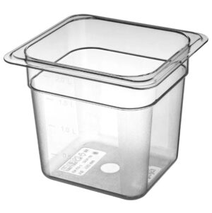 Гастроемкость RESTOLA 1/6 H 150 мм артикул 422113601