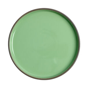 Тарелка KunstWerk Bliss D 231 мм, H 21 мм, мятный артикул CHP11946-J20