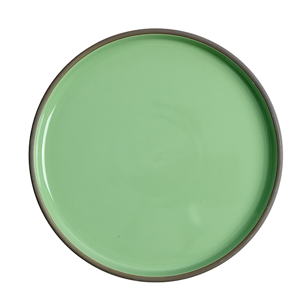 Тарелка KunstWerk Bliss D 231 мм, H 21 мм, мятный артикул CHP11946-J20