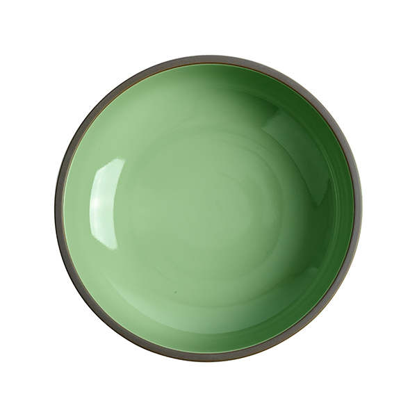 Салатник KunstWerk Bliss D 233 мм, H 90 мм, мятный артикул CHB6191-J20