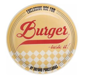 Тарелка OXFORD желтая D 260 мм артикул M02D-6783