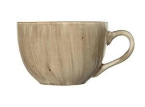 Чашка Corone Natura серо-коричневая 250 мл артикул фк0973