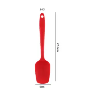 Лопатка кондитерская силиконовая 27.5 см,красная P.L. Proff Cuisine