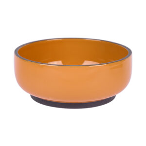 Салатник KunstWerk Bliss D 233 мм, H 90 мм, оранжевый артикул CHB6191-J18