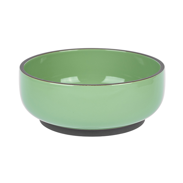 Салатник KunstWerk Bliss D 233 мм, H 90 мм, мятный артикул CHB6191-J20