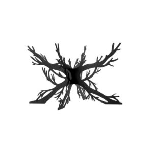 Подставка фуршетная Luxstahl Ветви 275х275х170 мм черный артикул мки348/1